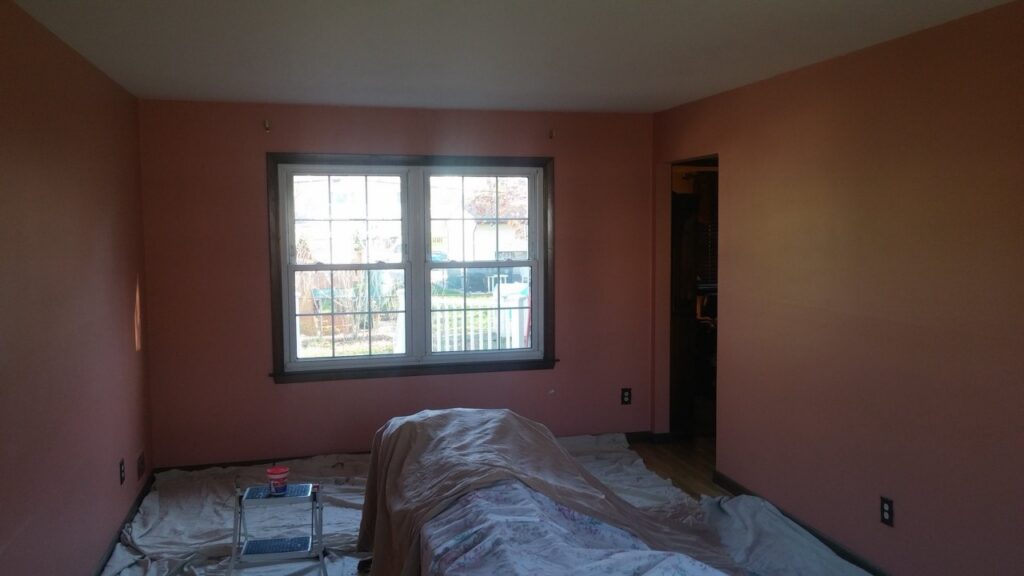 Bedroom Interior, Ron Jasper Painting, Ocean County and Monmouth County New Jersey