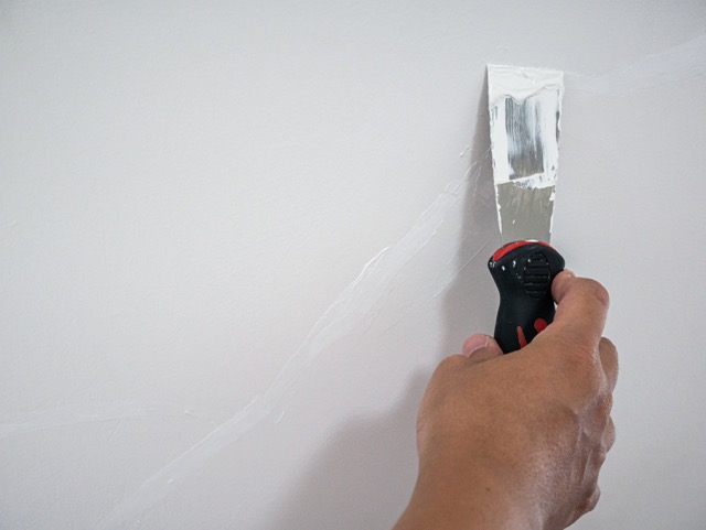 Wall repair and paint prep Ron Jasper Painting NJ